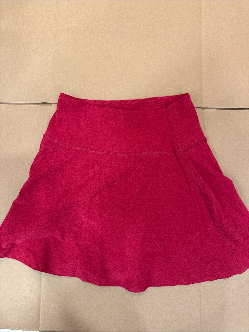 Beyond Yoga Raspberry Red Circle Skirt